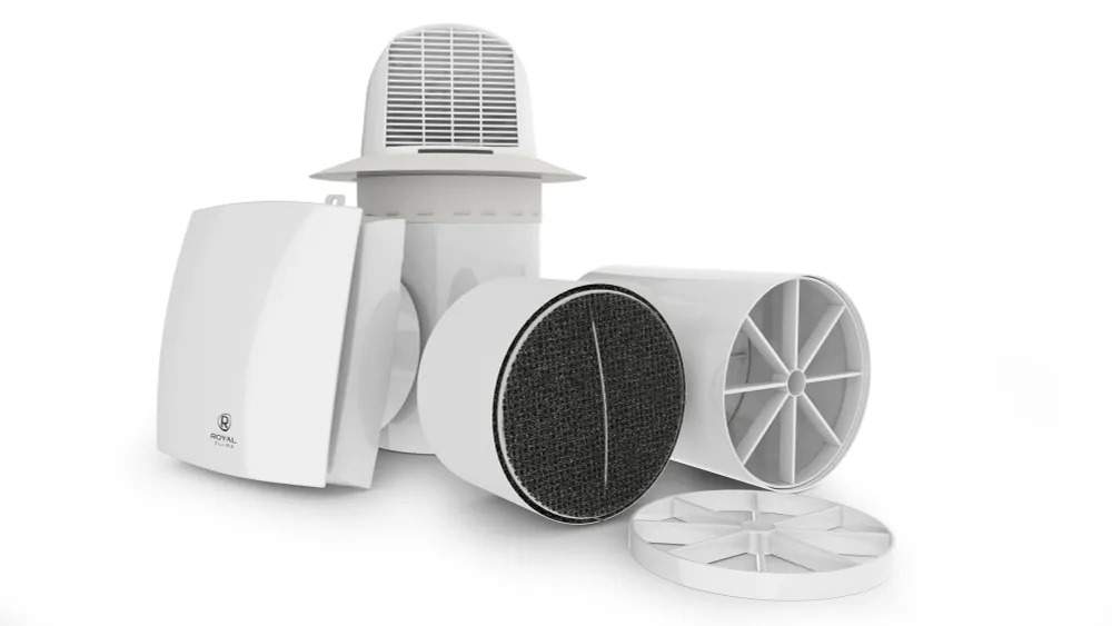 Энергоэффективная приточно-вытяжная вентиляционная установка (рекуператор) FIATO LUX