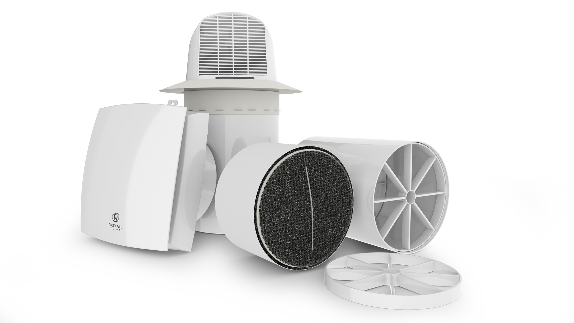 Энергоэффективная приточно-вытяжная вентиляционная установка (рекуператор) FIATO